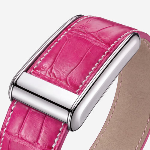 Fuchsia Leather